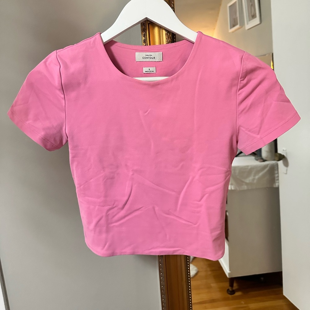 Babaton Pink Crop Top
